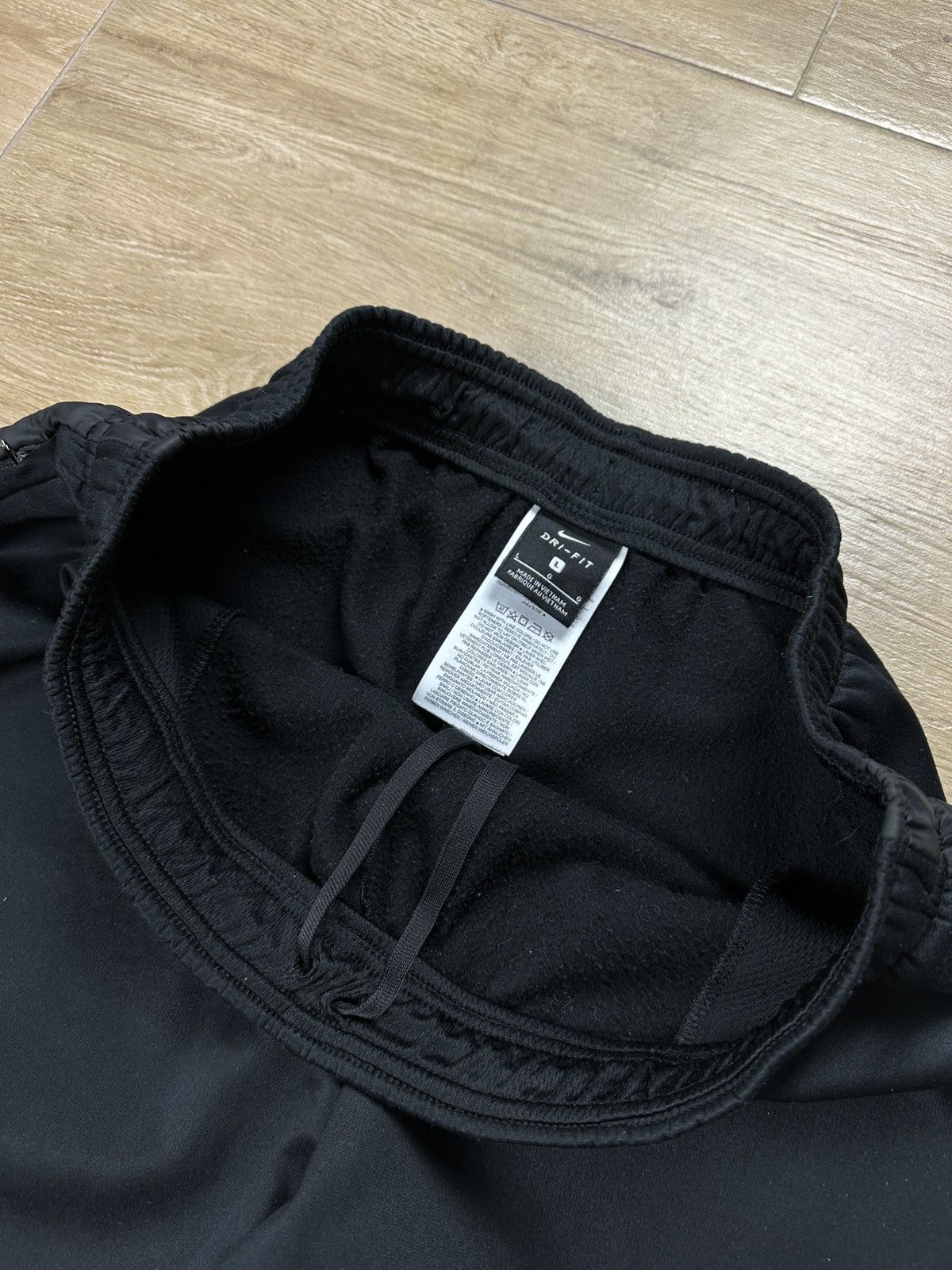 Nike × Vintage Y2K Nike Dri-Fit Track Pants Reflective Logo Swoosh Size US 34 / EU 50 - 8 Thumbnail