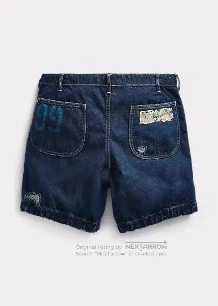 RRL Ralph Lauren vintage 1941 denim utility shorts. Size US 36 / EU 52 - 4 Thumbnail