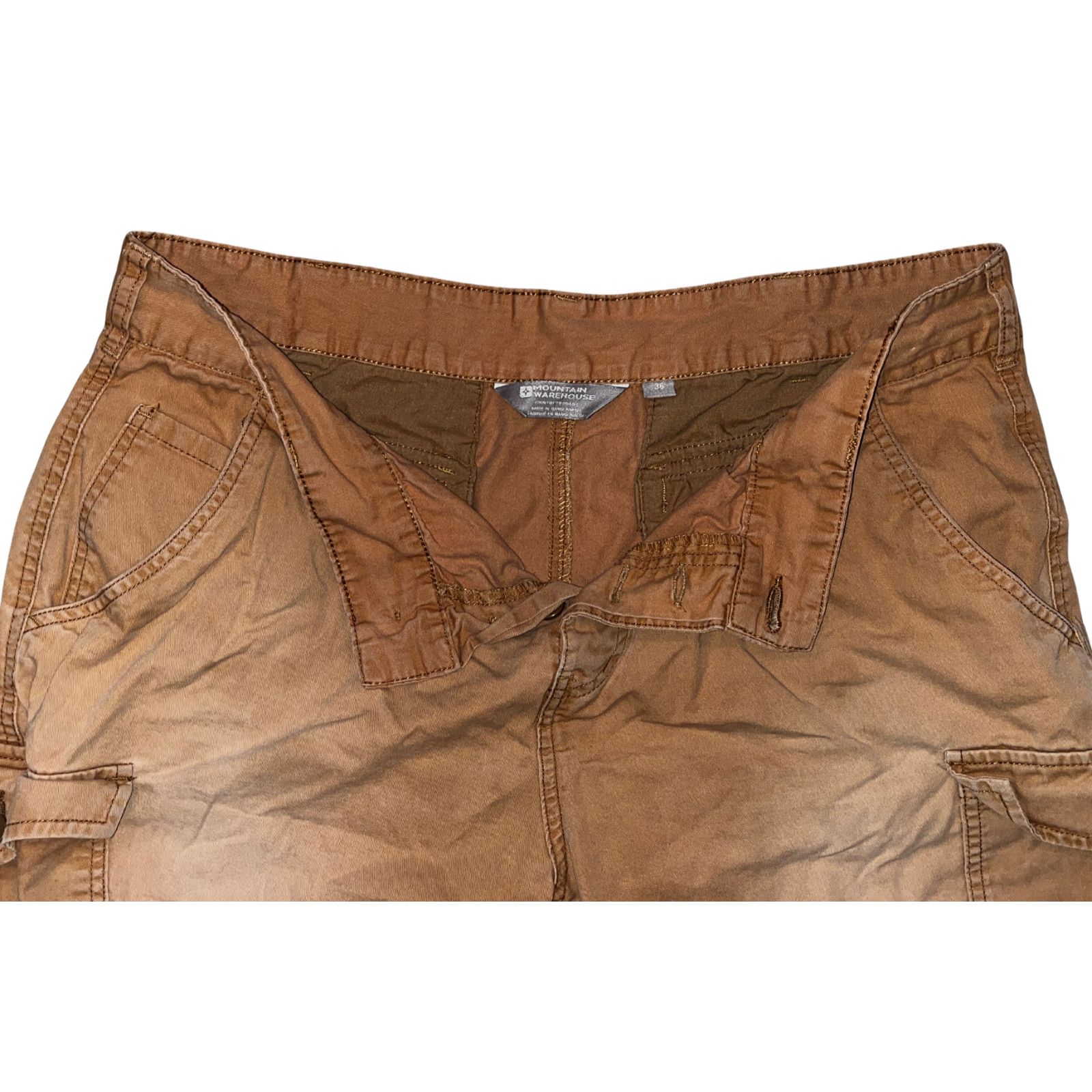 Other Mountain Warehouse Cargo Shorts W36 Rust Sun Faded Gorpcore Size US 36 / EU 52 - 5 Thumbnail