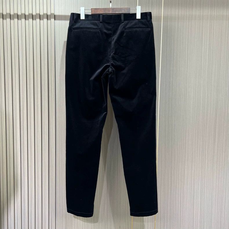 Dior Dior Black velvet suit trousers 2504-Nextarrow Size US 32 / EU 48 - 2 Thumbnail