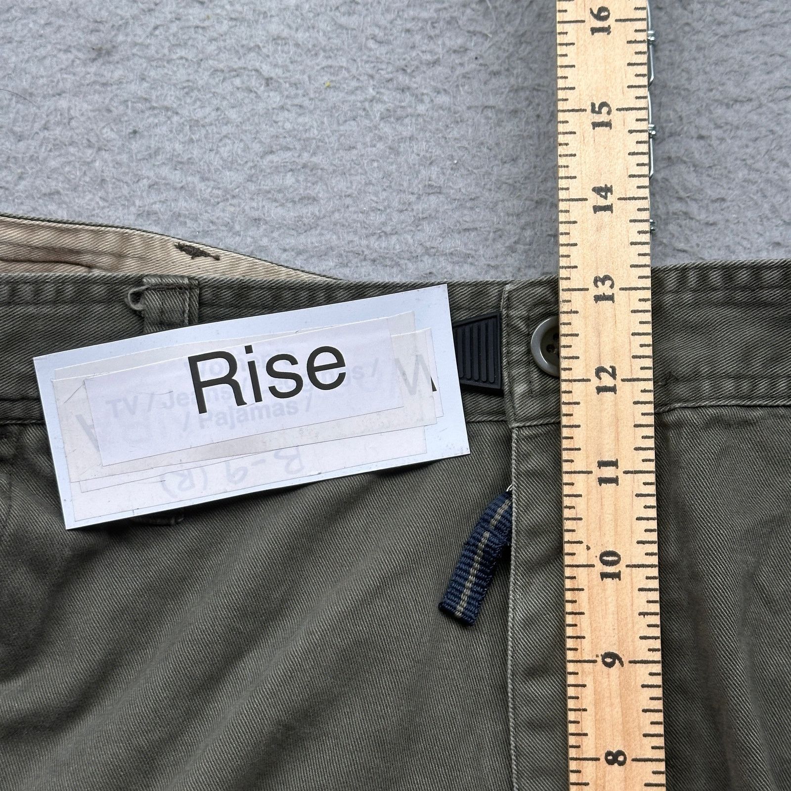 Other Vintage Rag Wear Cargo Pants Mens 36x30 Olive Adjustable Size US 36 / EU 52 - 9 Thumbnail