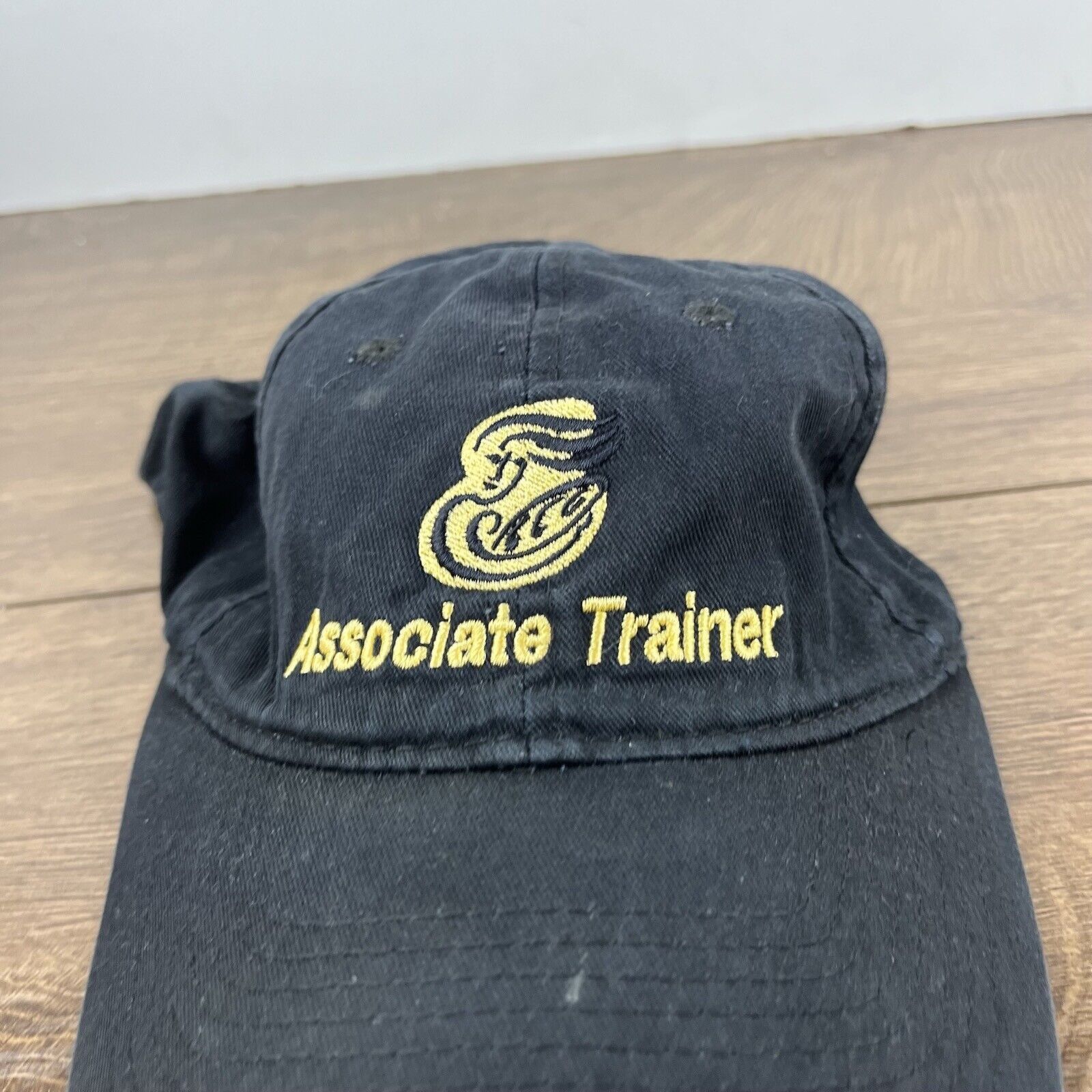 Other Associate Trainer Hat Black Cap Adjustable Hat Black Adult F Size ONE SIZE - 7 Thumbnail