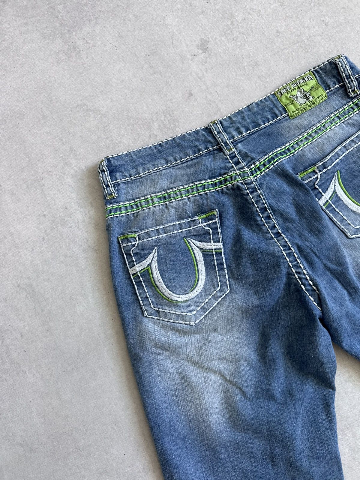 True Religion Vintage True Religion U.S.A Y2K Denim Slim Unisex Shorts Size US 31 - 2 Thumbnail