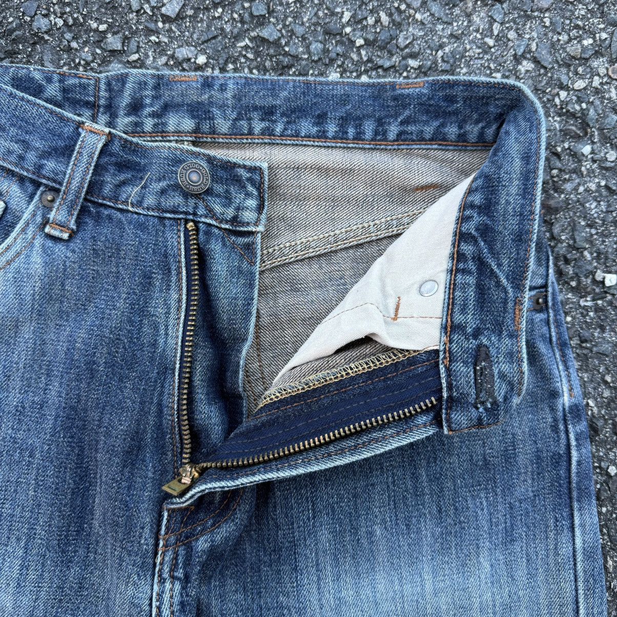 Japanese Brand vinatege gold rush Mud wash denim jean pants Size US 28 / EU 44 - 9 Thumbnail
