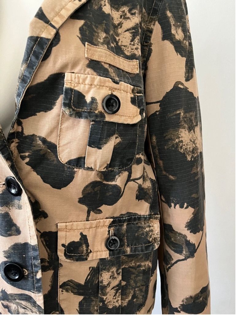 J.Crew Jcrew camouflage utility pattern 3 button blazer jacket S Size S / US 4 / IT 40 - 7 Thumbnail