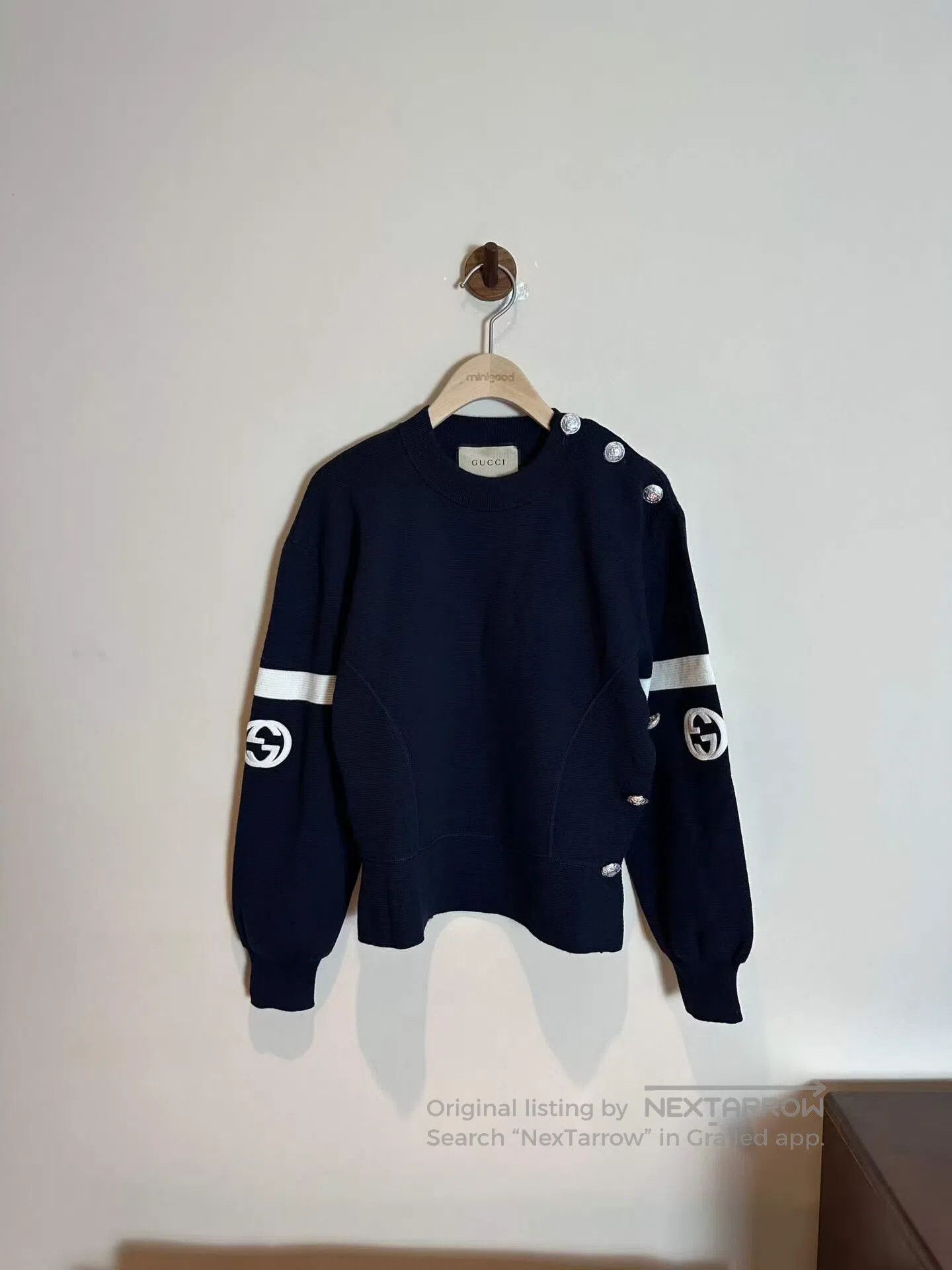 Gucci Guicci Striped wool sweater| Size US M / EU 48-50 / 2 - 1 Thumbnail