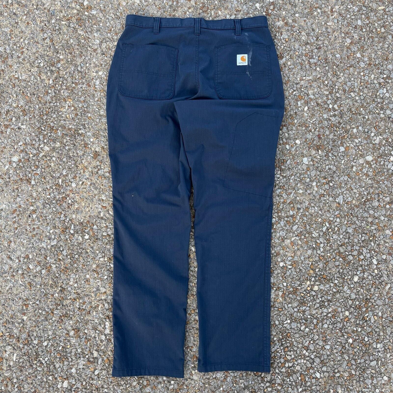 Carhartt Vintage navy blue Carhartt pants Size US 34 / EU 50 - 1 Thumbnail
