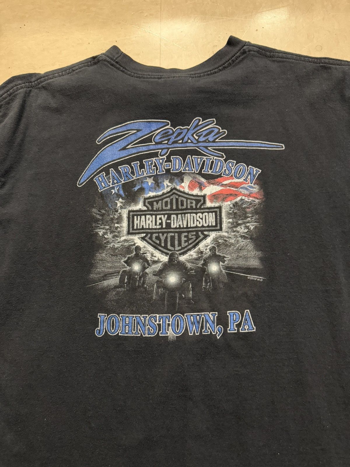Harley Davidson Harley Davidson Short Sleeve Tee Size US XL / EU 56 / 4 - 4 Thumbnail