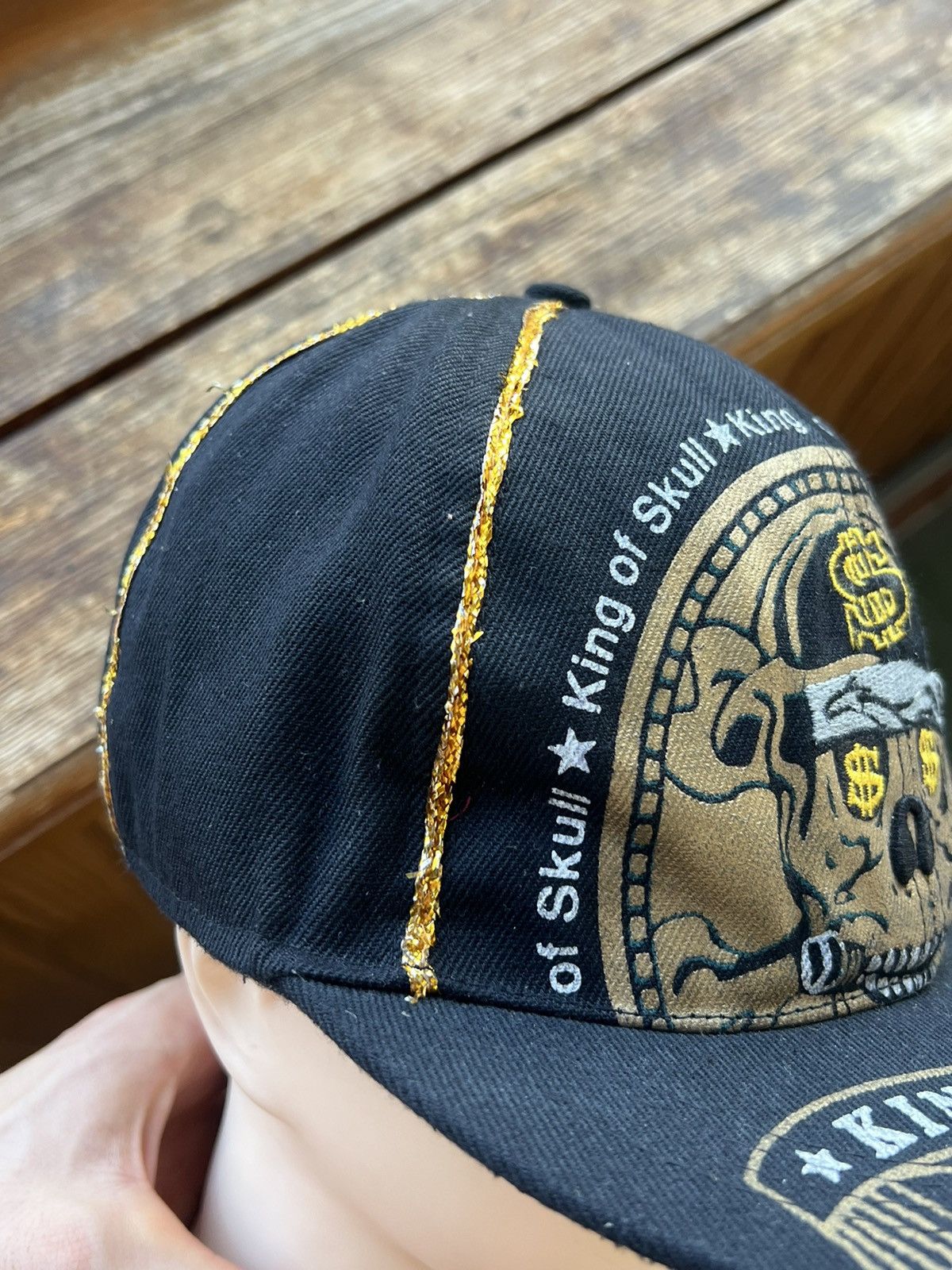 Vintage Vintage Y2K Cap King of Skull Affliction Big Logo Hat Size ONE SIZE - 11 Thumbnail