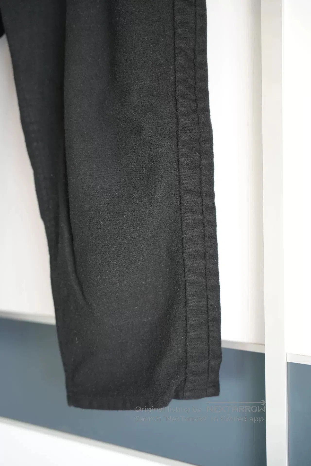 Yohji Yamamoto Yohji Yamamoto Black Wool Trousers. Size US 42 / EU 58 - 6 Thumbnail
