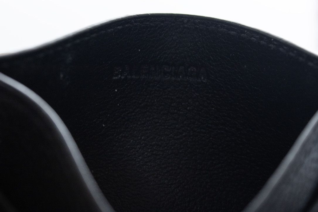 Balenciaga Balenciaga, black leather card holder with key ring Size ONE SIZE - 3 Thumbnail
