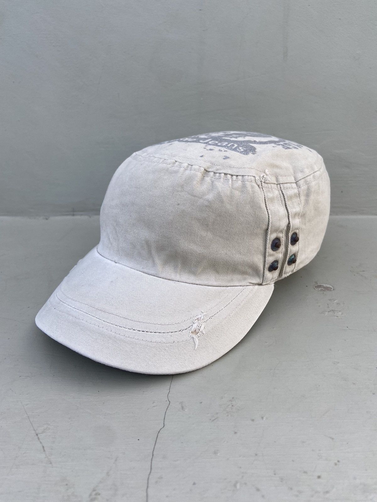 If Six Was Nine 2000s perangi GGNAG vintage skull patrol hat Size ONE SIZE - 5 Thumbnail