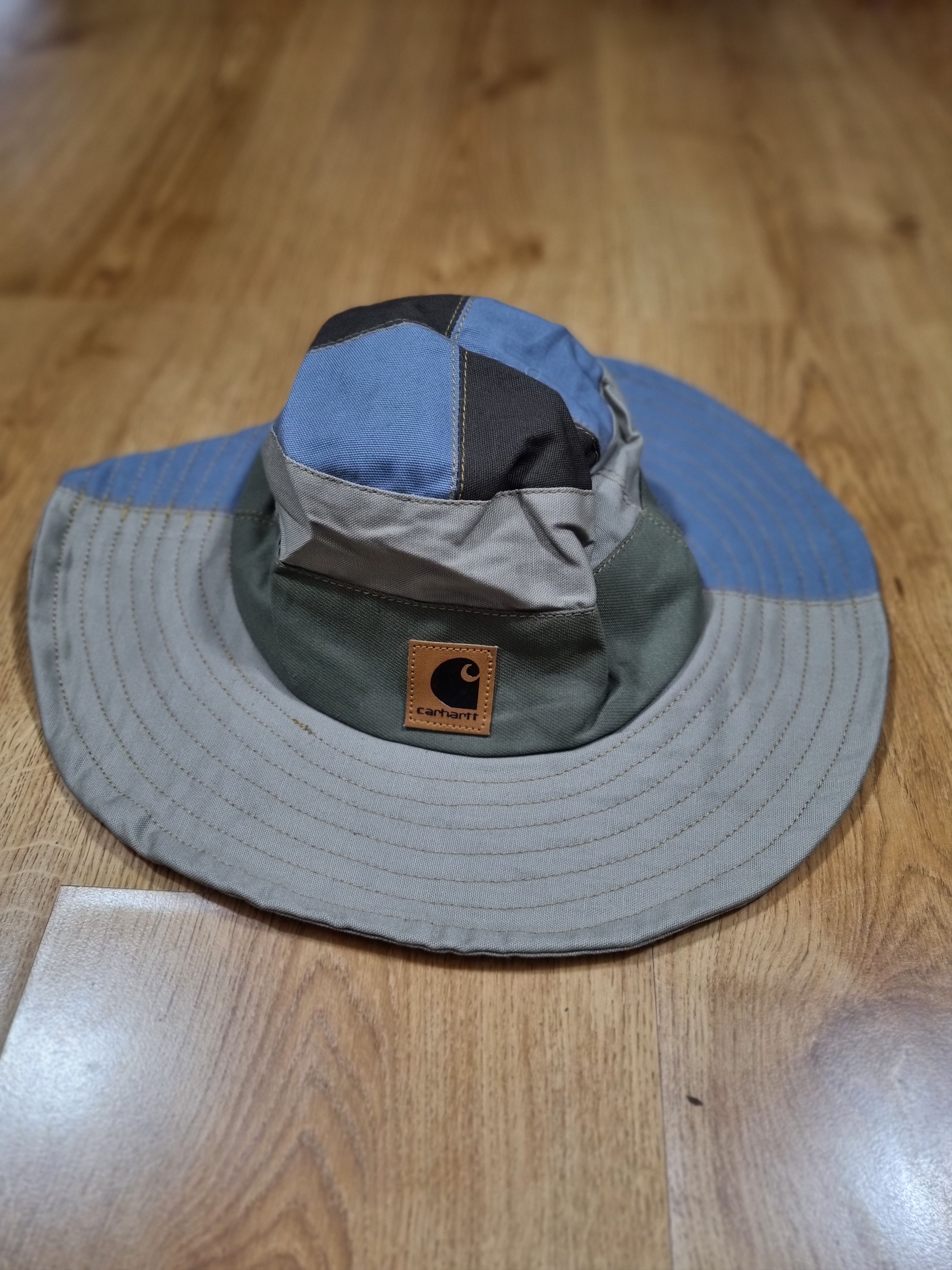Carhartt Reworked Carhartt Patchwork Bucket Hat Size ONE SIZE - 1 Thumbnail
