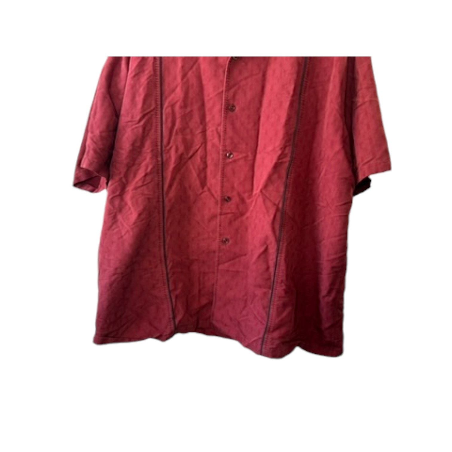 Pendleton Pendleton Red BISCAYNE Short Sleeve Button Down Men's XXL Size US XXL / EU 58 / 5 - 3 Thumbnail