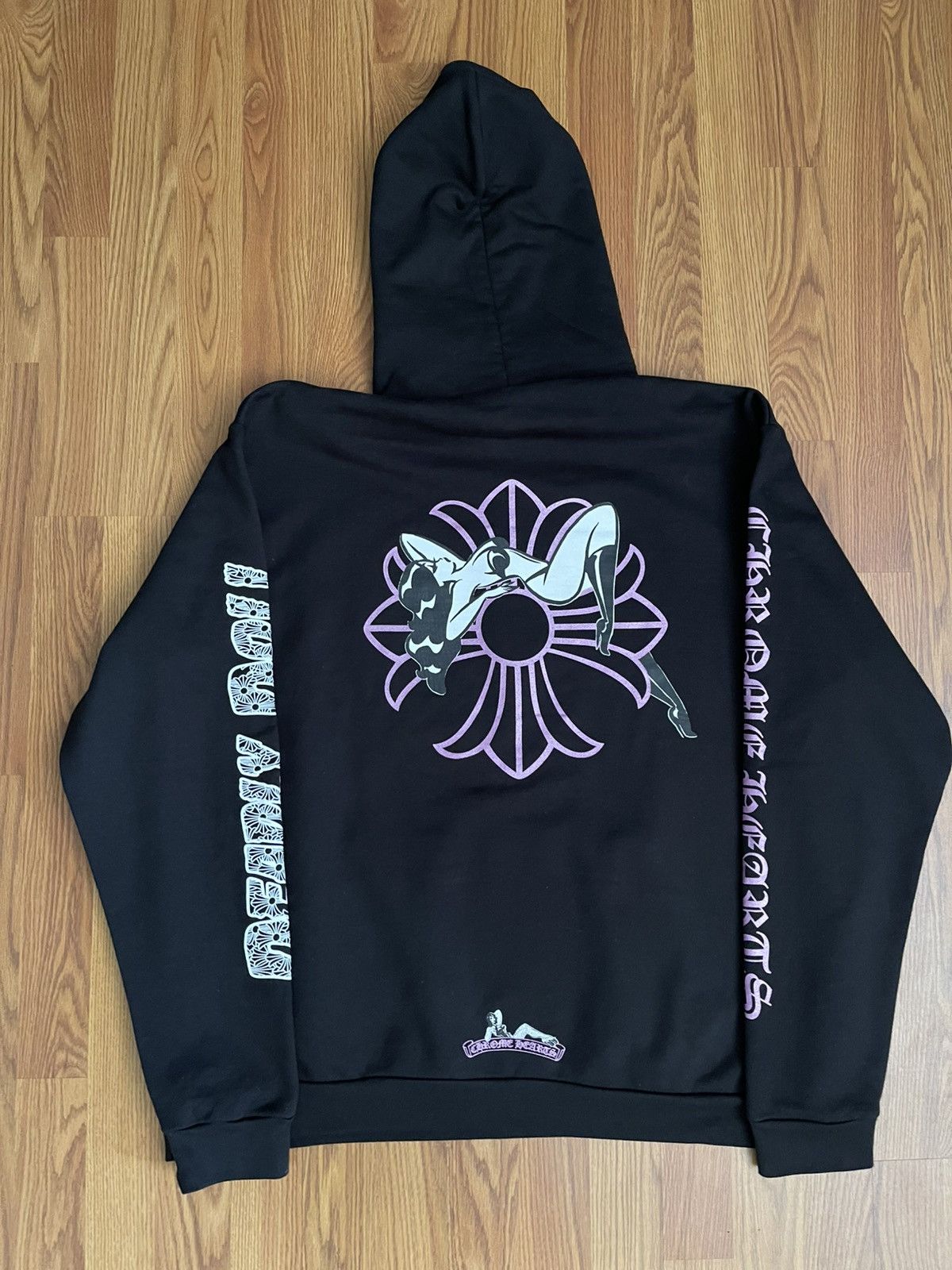 Chrome Hearts × Deadly Doll Chrome Hearts X Deadly Doll Pullover Hoodie Size US XL / EU 56 / 4 - 2 Thumbnail