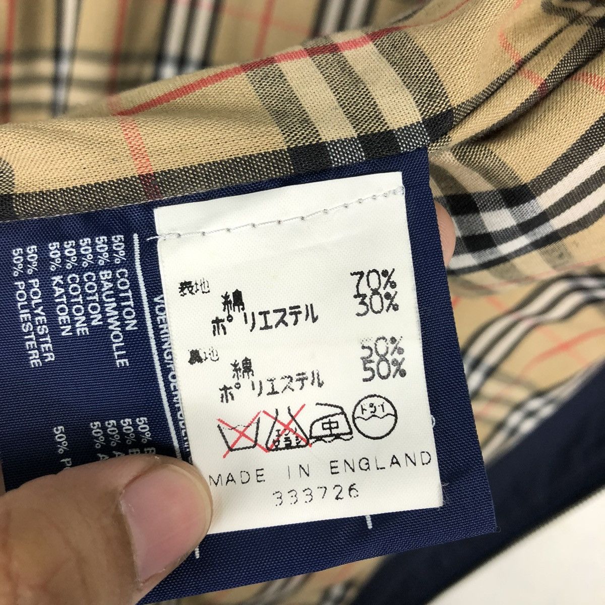 Burberry 🔥VINTAGE BOMBER JACKET BURBERRYS MADE IN ENGLAND NOVA CHECK Size US M / EU 48-50 / 2 - 19 Thumbnail