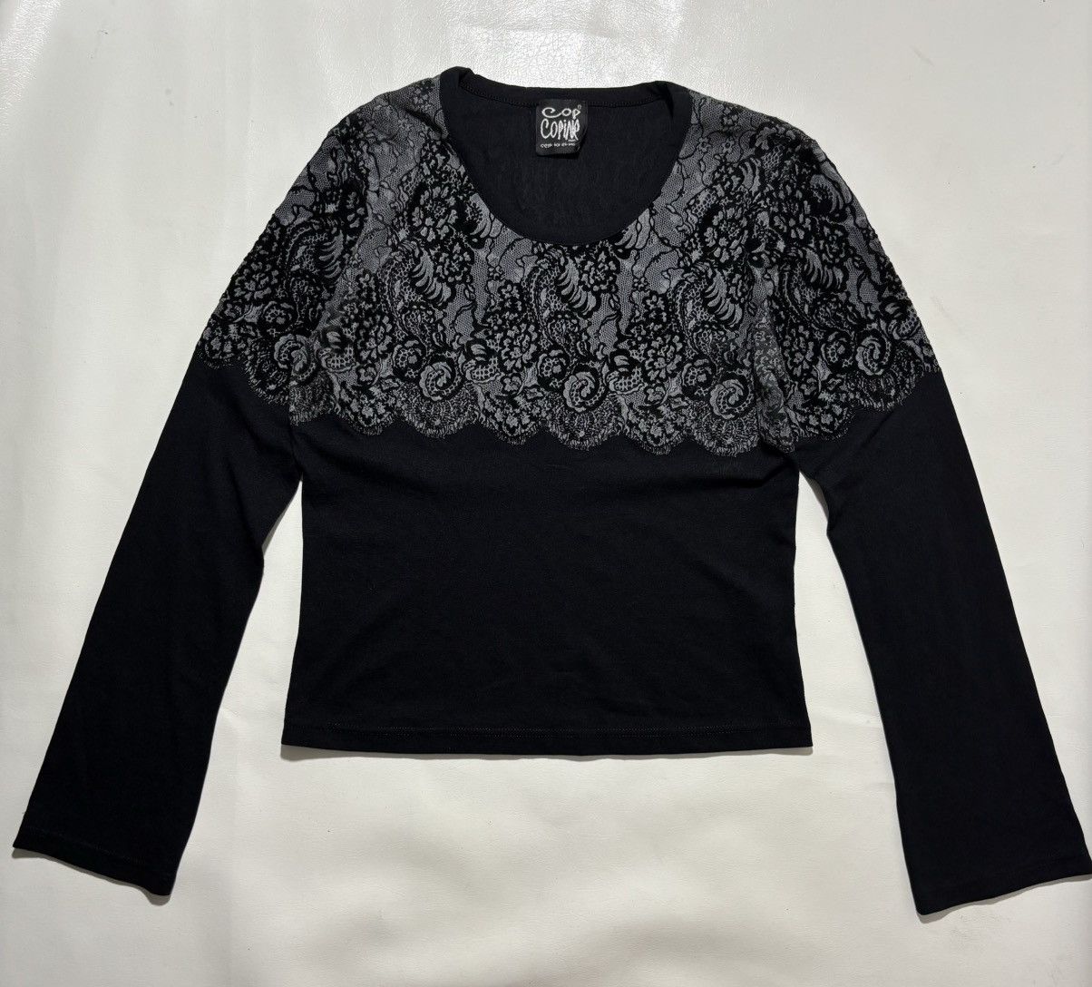 Cop Copine Cop Copine Floral velvet design Size XS / US 0-2 / IT 36-38 - 1 Thumbnail