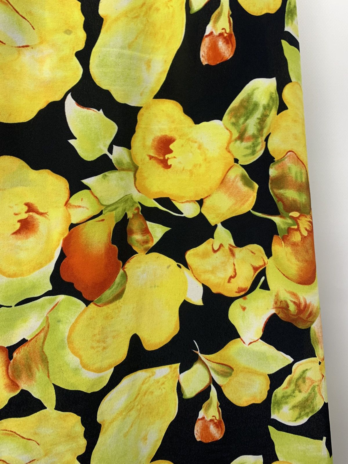 Joseph Ribkoff 1990’s Vintage Joseph Ribkoff Floral Maxi Dress Size 8 Size M / US 6-8 / IT 42-44 - 12 Thumbnail