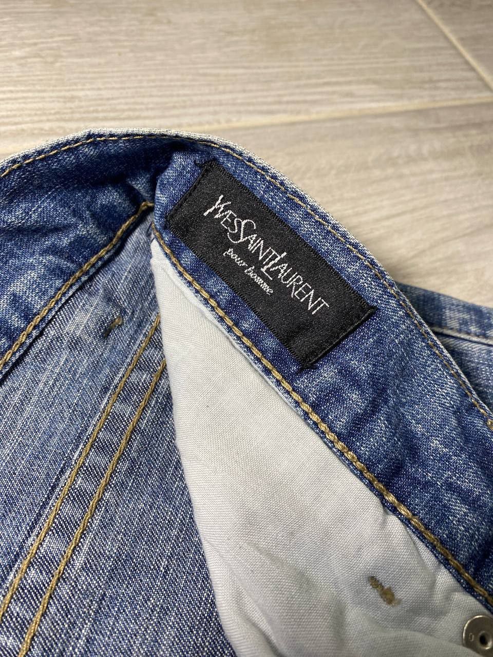 Vintage × Yves Saint Laurent Vintage Shorts Denim Yves Saint Laurent Size US 34 / EU 50 - 13 Thumbnail