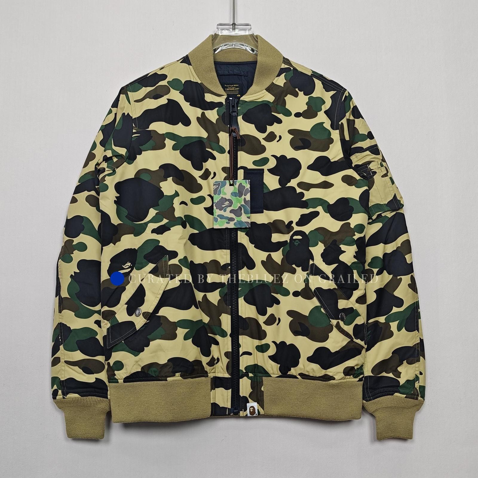Bape Multi Camo Windstopper Bomber Jacket Size US M / EU 48-50 / 2 - 1 Thumbnail