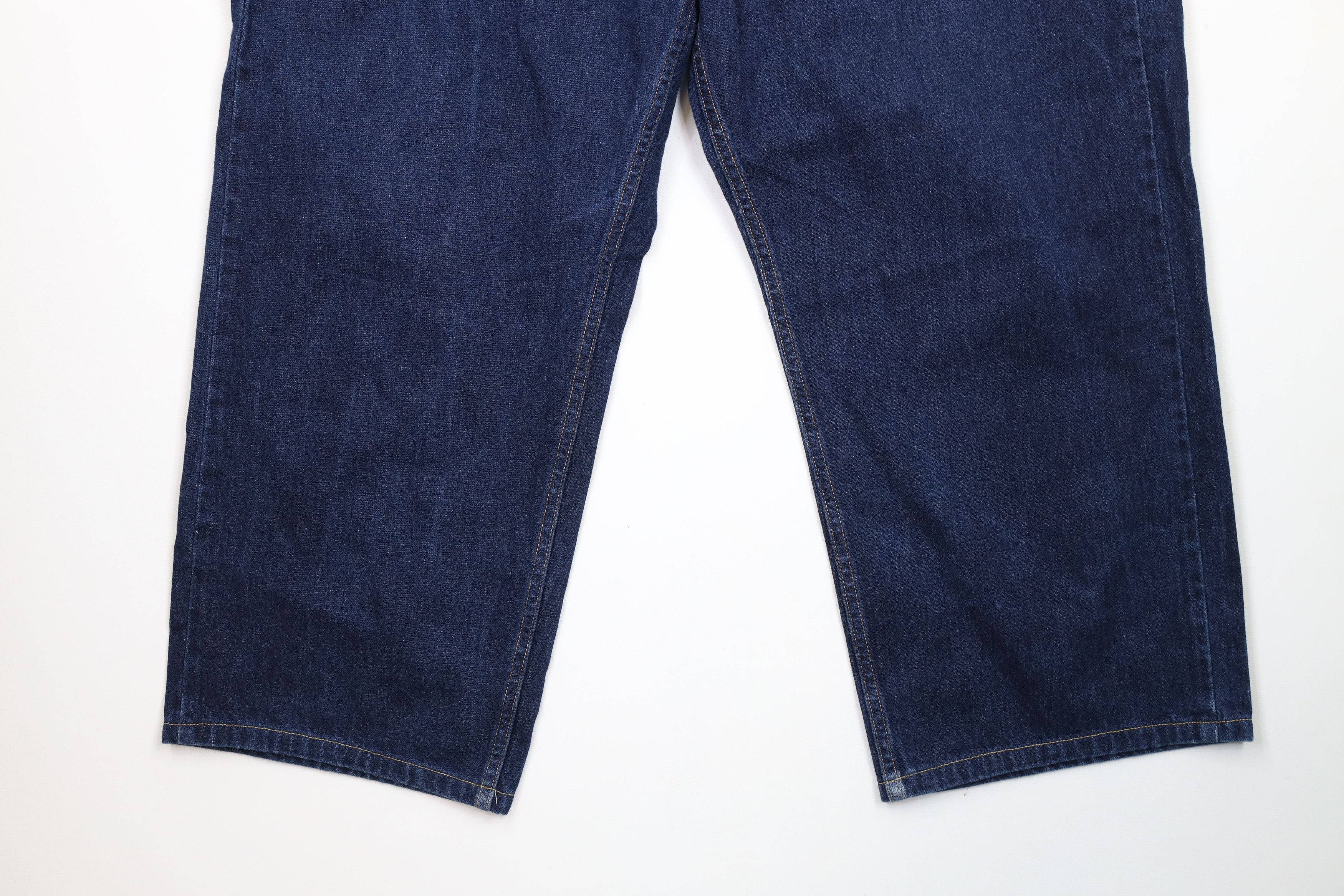 Levi's × Vintage Vintage Y2K 2002 Levis 569 Straight Wide Leg Denim Jeans Size US 41 - 4 Thumbnail