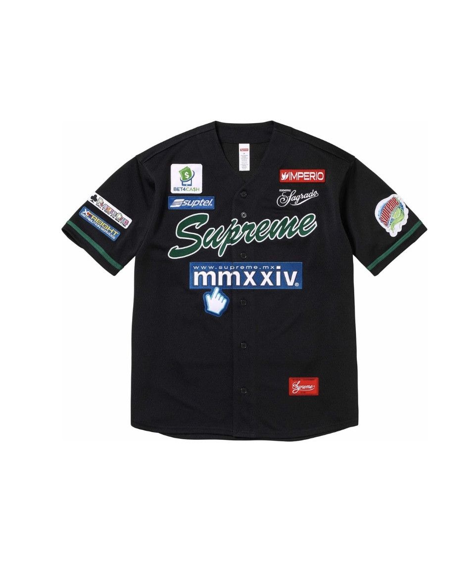 Supreme Supreme Chosen One Baseball Jersey Black | Grailed
