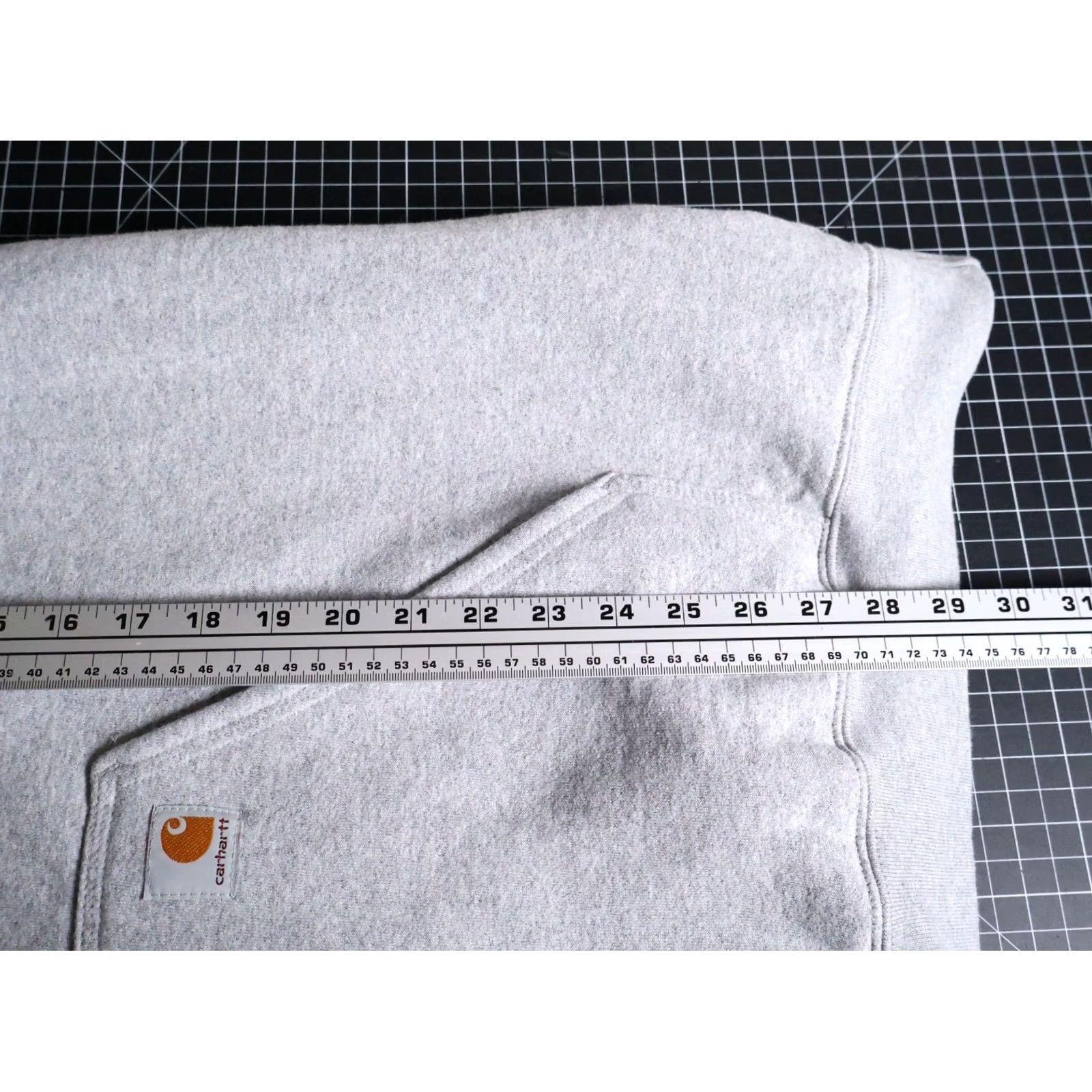 Carhartt Carhartt Hoodie Men's 2XL Heather Gray Pullover Sweatshirt K288 HGY Original Fit Size US XXL / EU 58 / 5 - 6 Thumbnail