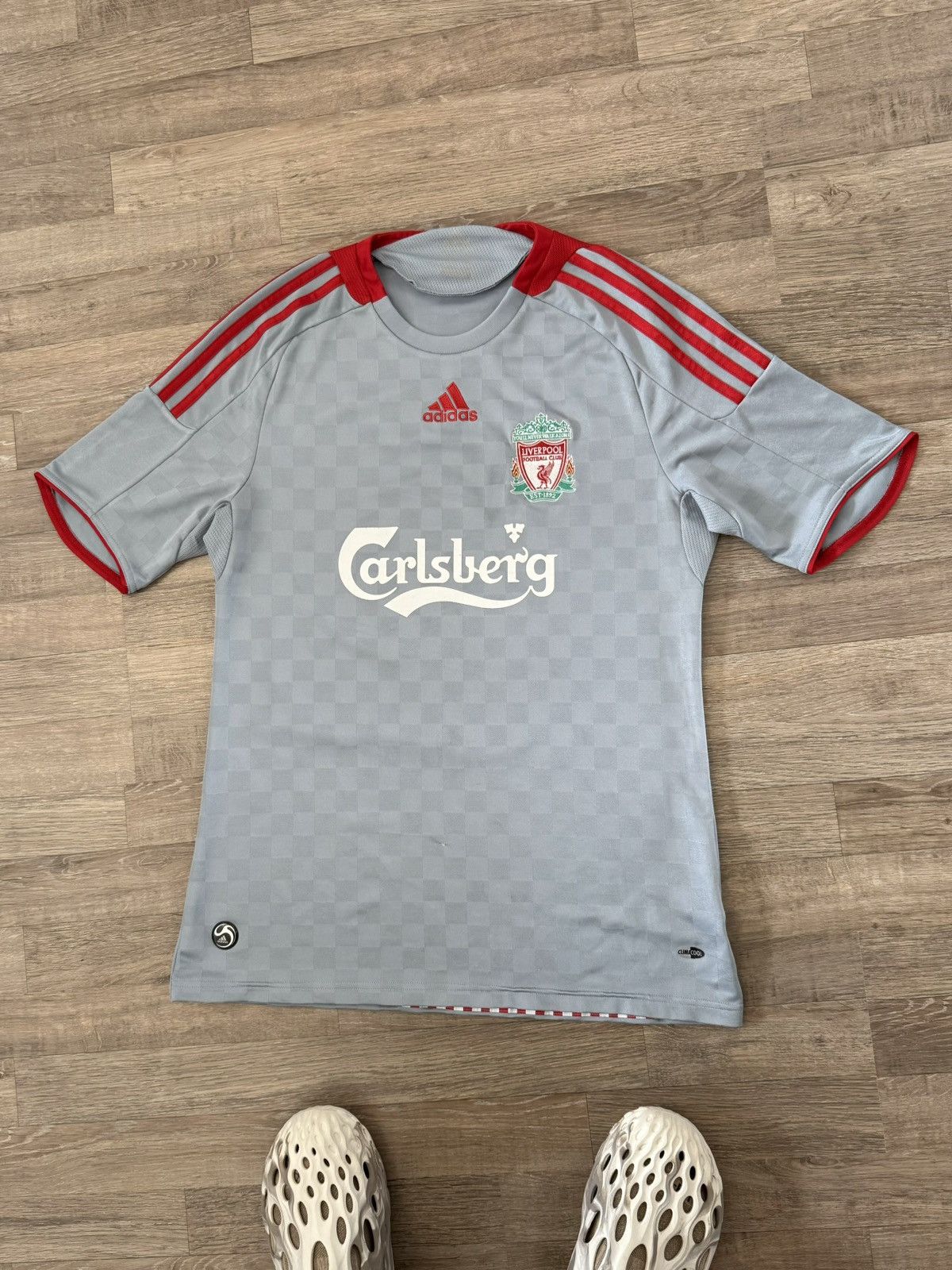 Adidas Vintage Y2k Adidas Liverpool 2008 Football Soccer Jersey Size US M / EU 48-50 / 2 - 5 Thumbnail