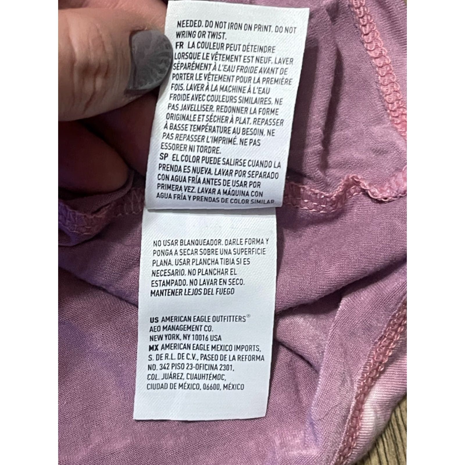 American Eagle Outfitters American Eagle Outfitters Tank Top Womens Small Purple White Sleeveless Halter Casual Basic Modern Spring Summer Fall Regular Womens Size S / US 4 / IT 40 - 7 Thumbnail