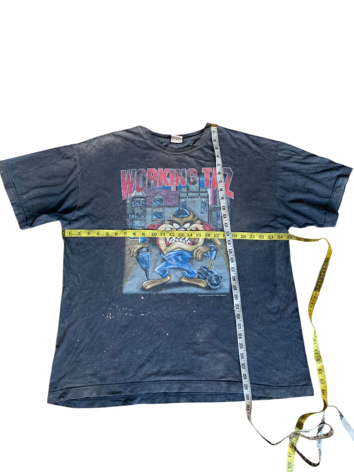 Japanese Brand × Kapital × Vintage VINTAGE SUNFADED TAZMANIAN LOONEY TUNES DISTRESSED SHIRT Size US XXL / EU 58 / 5 - 23 Thumbnail
