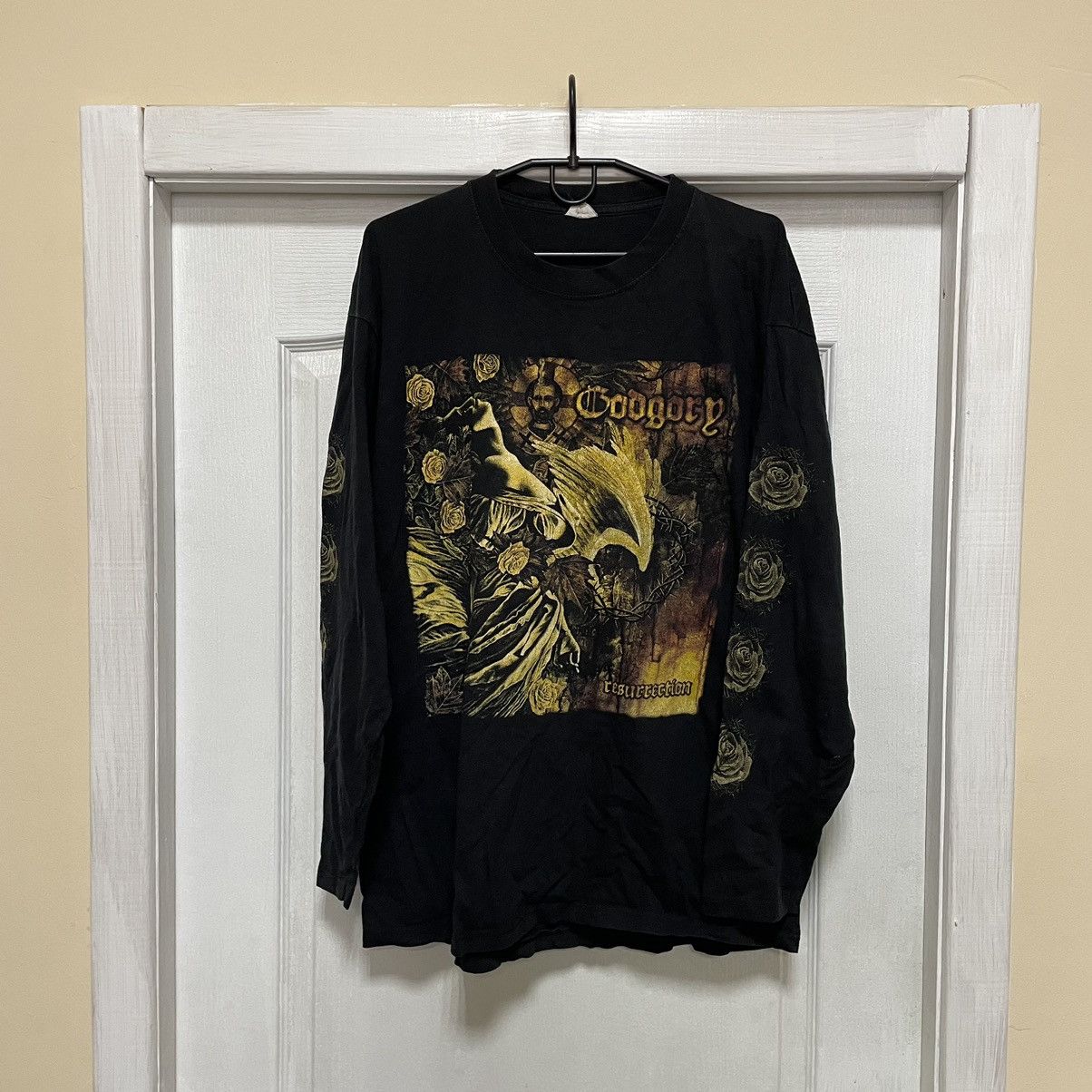Band Tees × Vintage Vintage 1998 GODGORY Resurrection Tee Death shirt ozzy devou Size US M / EU 48-50 / 2 - 1 Thumbnail