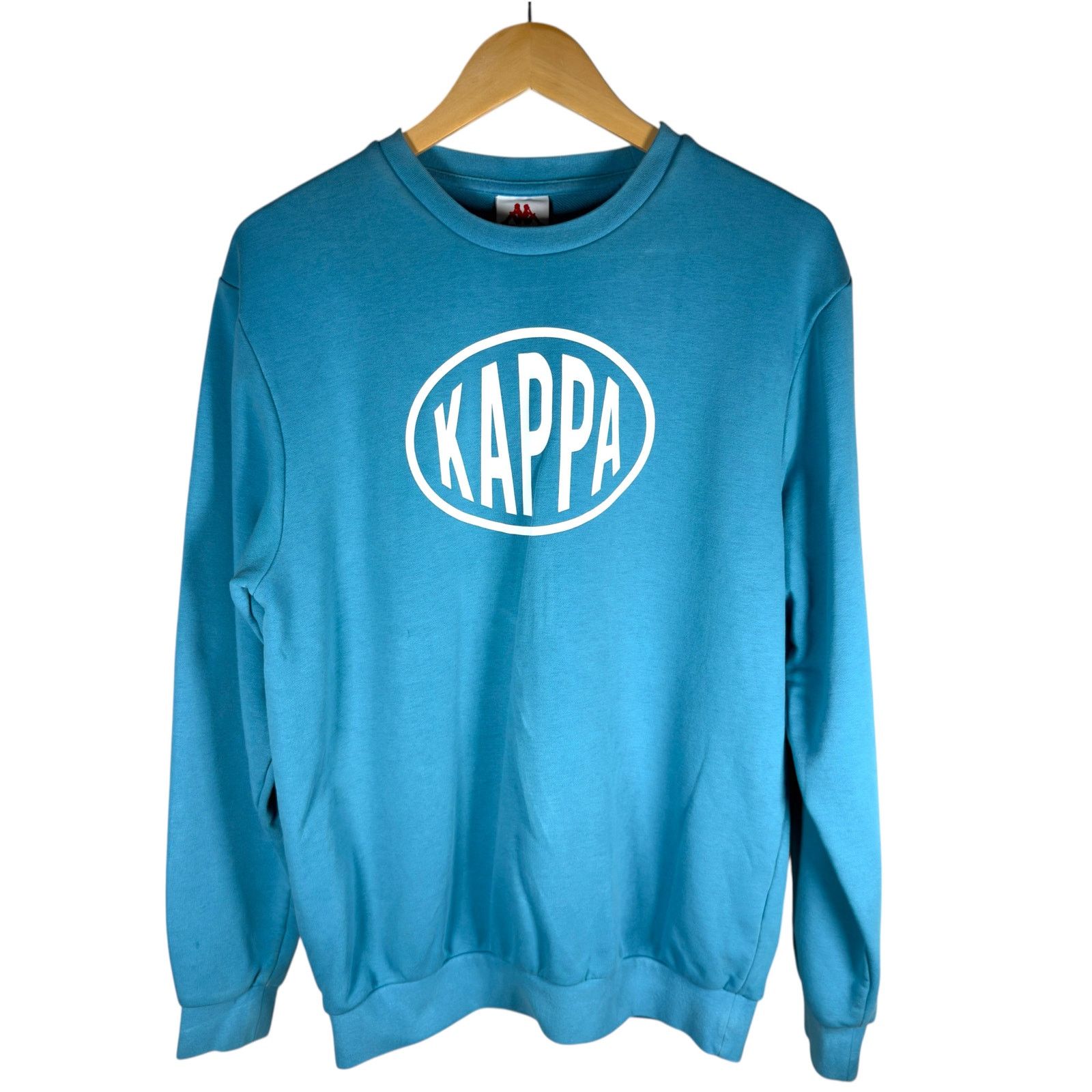 Kappa Kappa Big Spellout Logo Crewneck Sweatshirt Men’s L - Preppy Size US L / EU 52-54 / 3 - 1 Thumbnail