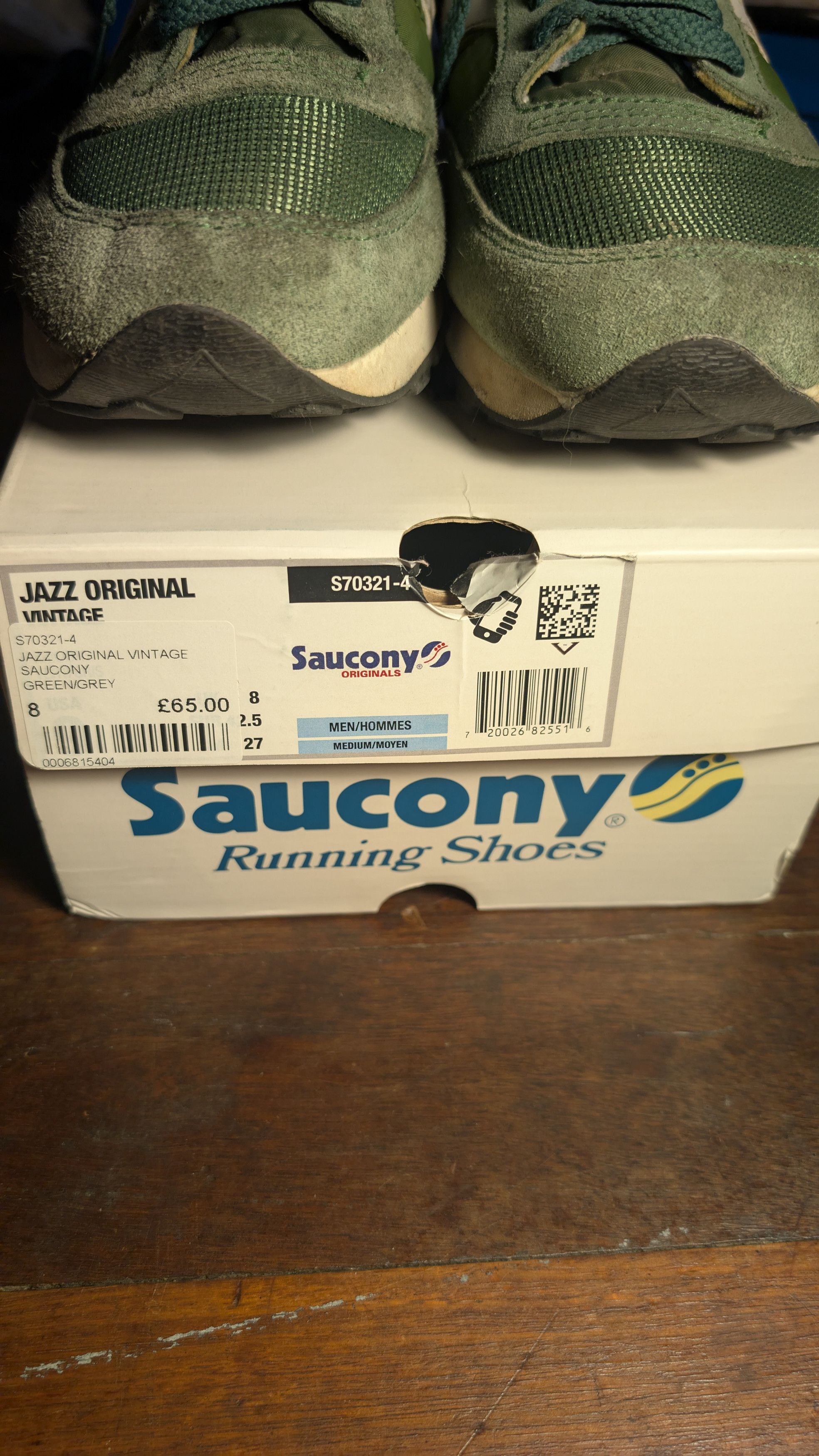 Saucony 2017 Saucony Jazz Original Vintage Sneakers UK 8 Size US 9 / EU 42 - 3 Thumbnail