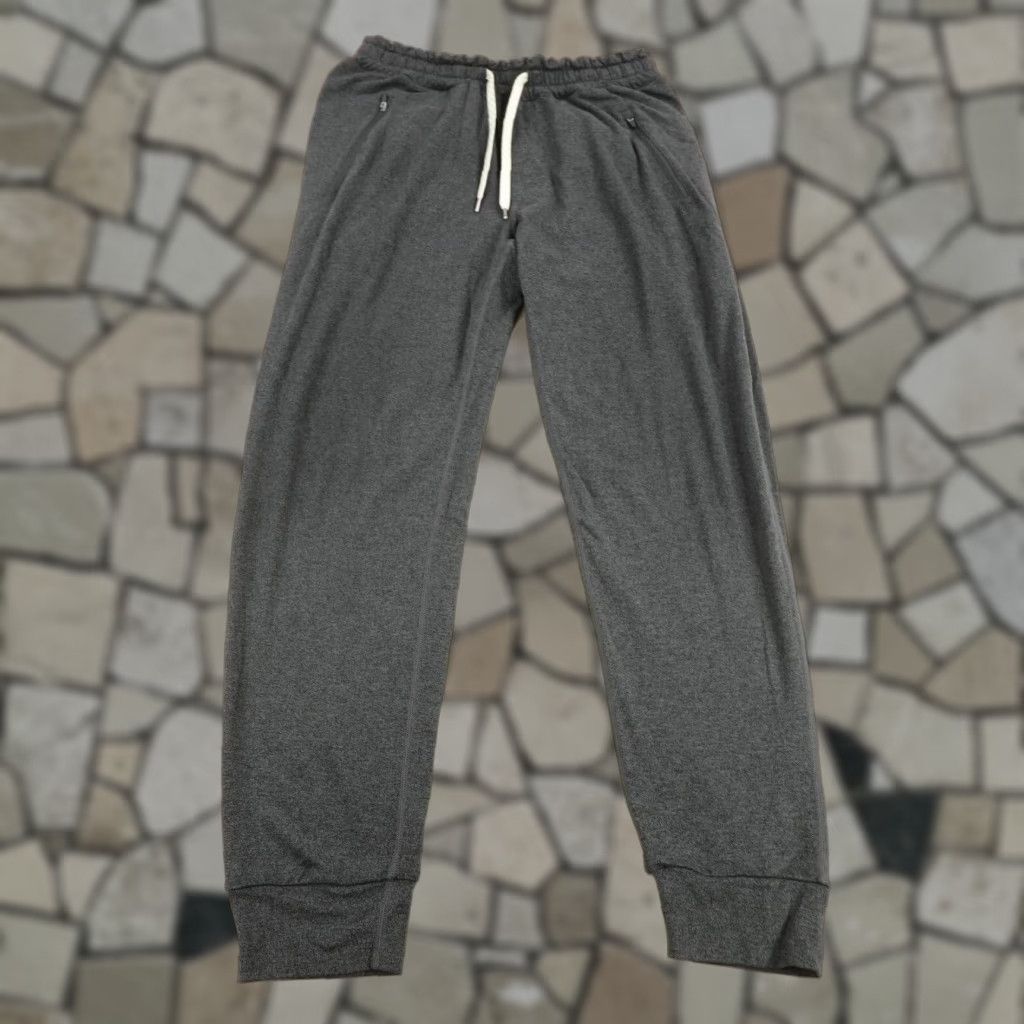 Vuori Vuori Pants Mens Small Gray Performance Joggers Sweatpants Zip Pockets Athletic Gym Size US 27 - 1 Thumbnail