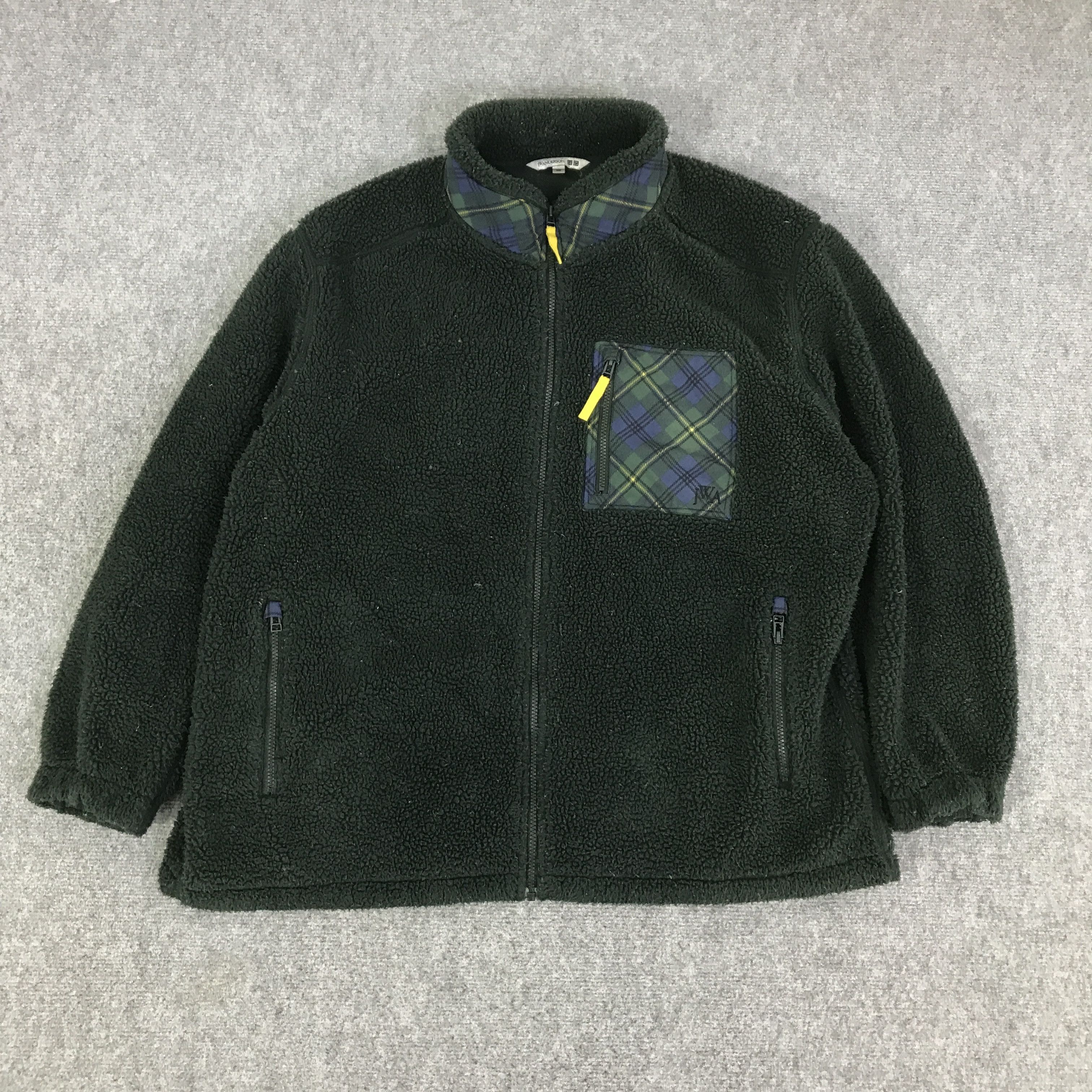 JW Anderson J.W ANDERSON FLEECE JACKET K81B10 Size US XL / EU 56 / 4 - 1 Thumbnail