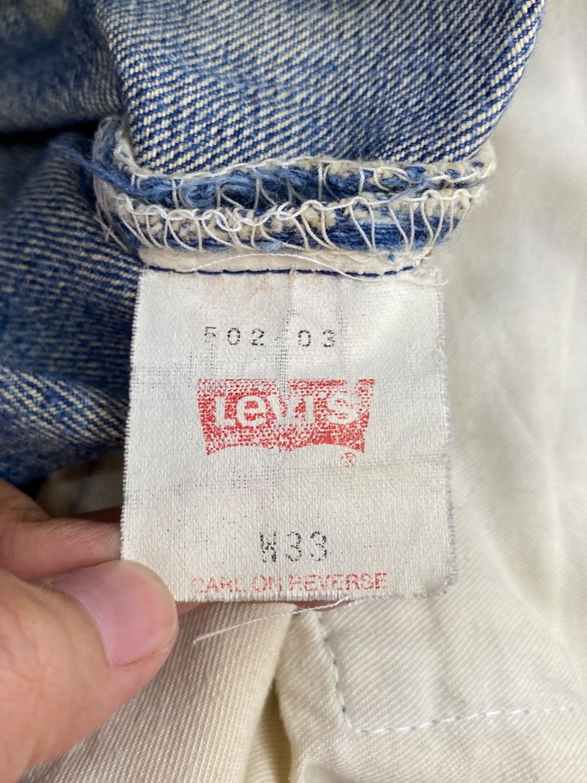 Levi's Levi’s Rusty Wash Ripped Style Loose Jeans Size US 32 / EU 48 - 10 Thumbnail