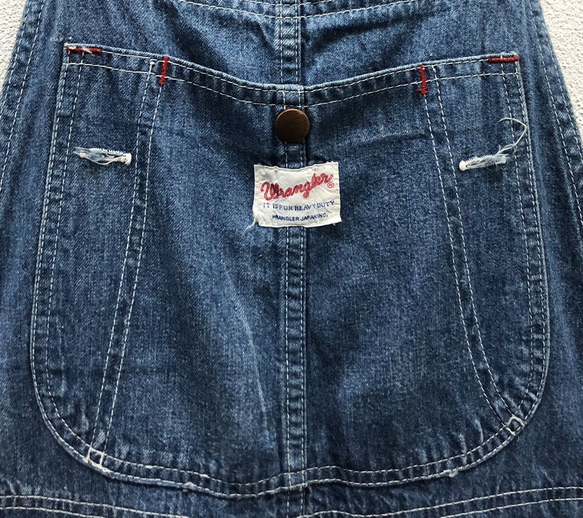 Wrangler Vintage Wrangler It Is For Heavy Duty Overalls Size US 29 - 6 Thumbnail