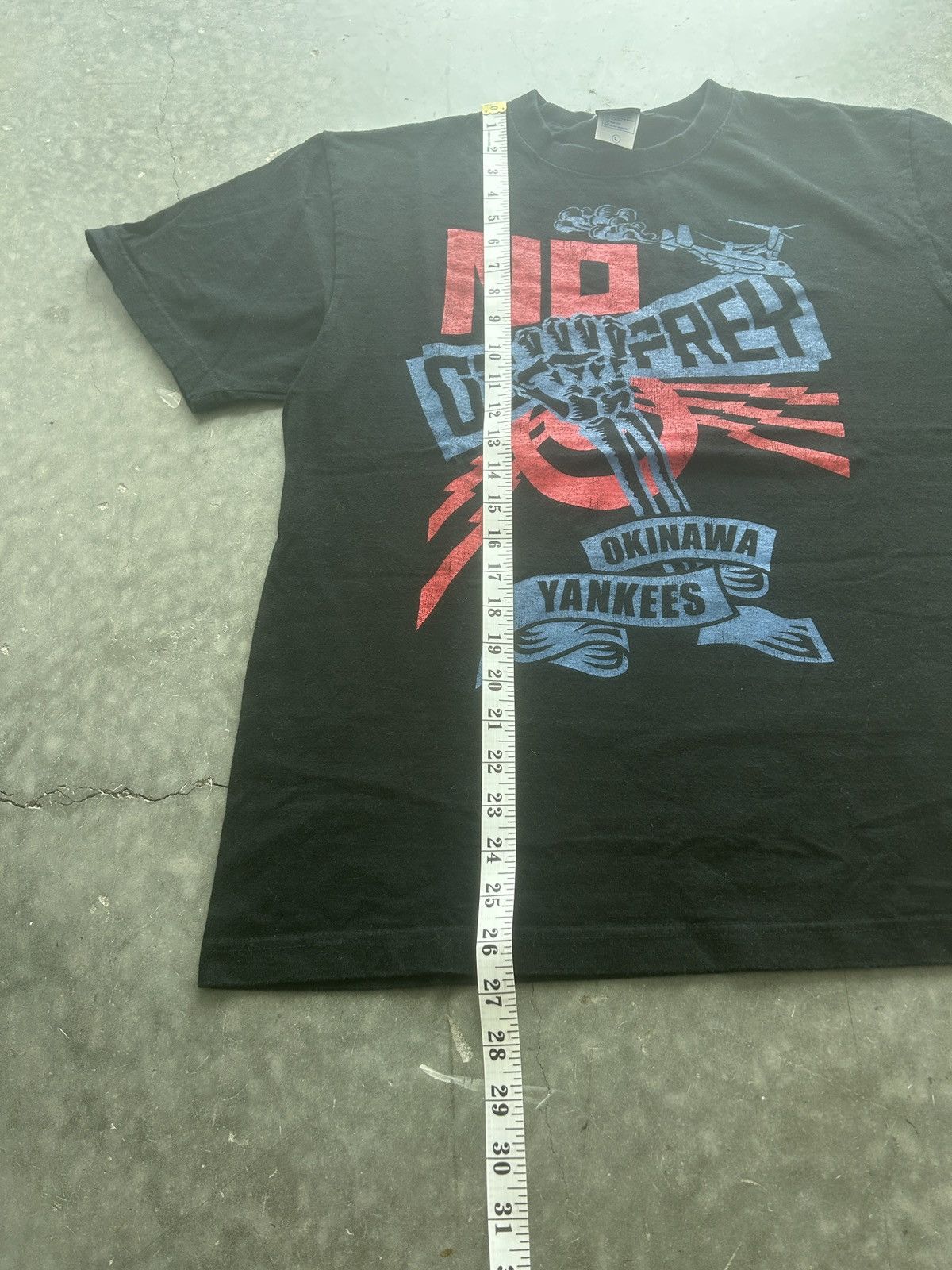 Japanese Brand × Vintage Vintage Y2K Okinawa Yankees Graphic Tee Size US M / EU 48-50 / 2 - 9 Thumbnail