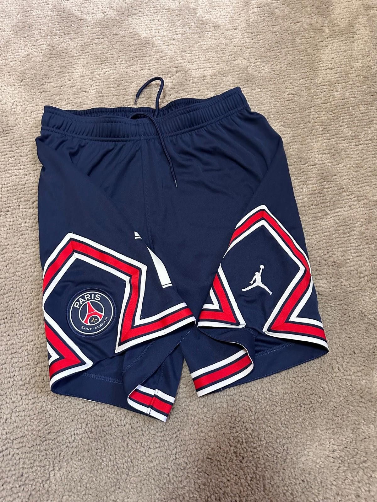 Nike Jordan Paris Saint Germain Stadium Shorts #18 Sz M Size US 32 / EU 48 - 4 Thumbnail
