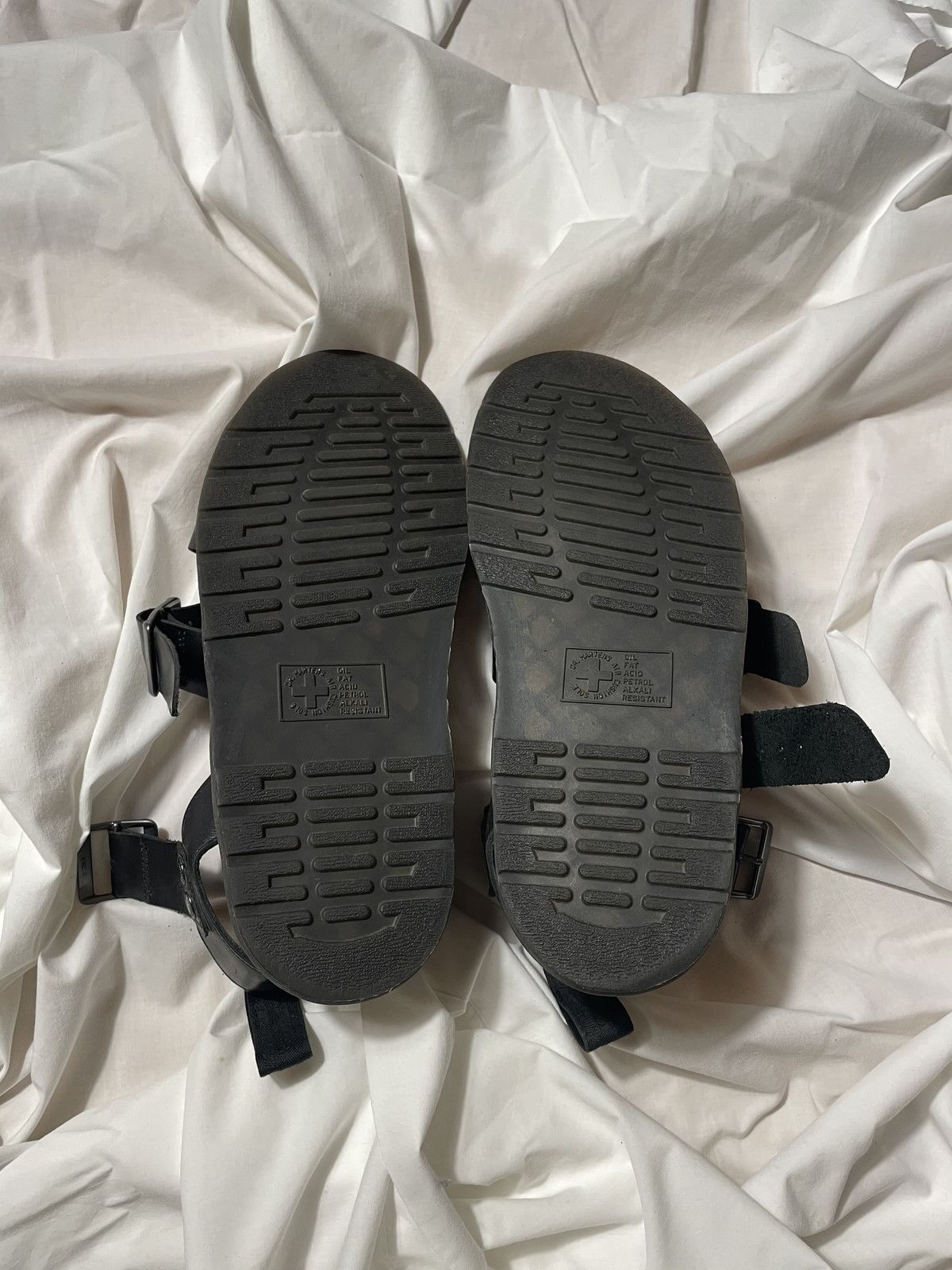 Dr. Martens Gryphon Gladiator Black Leather Sandals Size US 10 / EU 43 - 4 Thumbnail