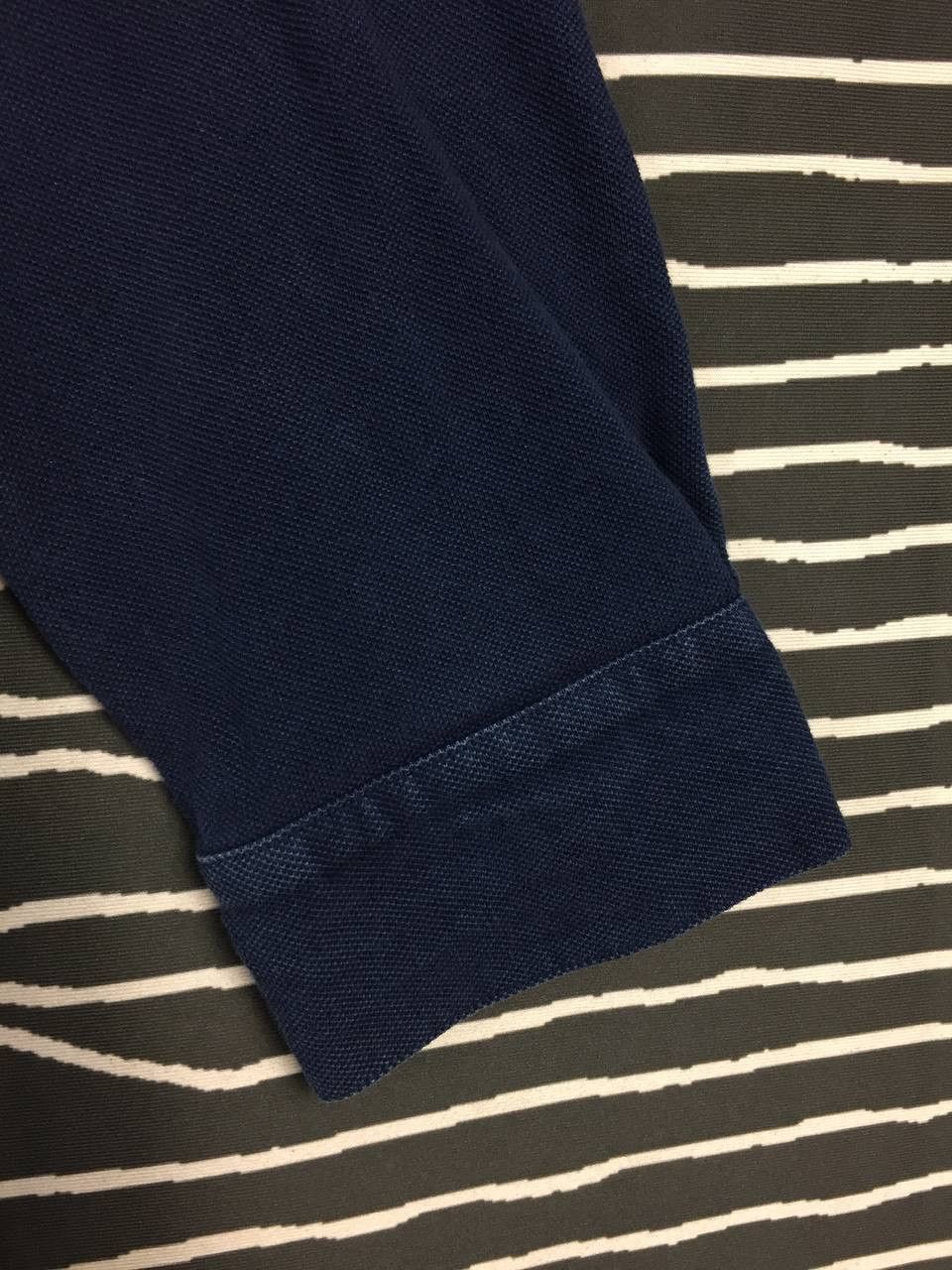 Japanese Brand × Nonnative × Vintage Vtg Nonnative Indigo-Dyed Mesh Pocket Polo Tee Size US M / EU 48-50 / 2 - 4 Thumbnail