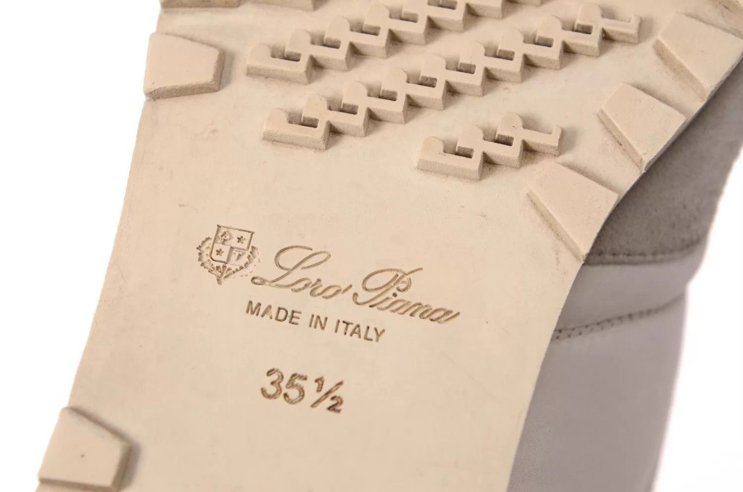 Loro Piana Loro Piana Women's Suede & Nylon Sneakers 35.5 Size US 5 / IT 35 - 6 Thumbnail