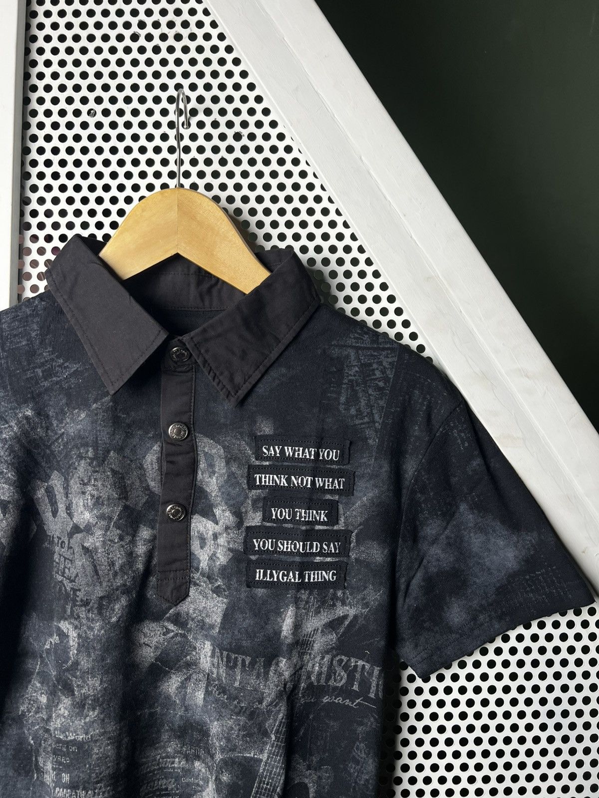 In The Attic In The Attic Poem Polo Shirt Vkei Lgb If Six Was Nine Style Size US M / EU 48-50 / 2 - 3 Thumbnail