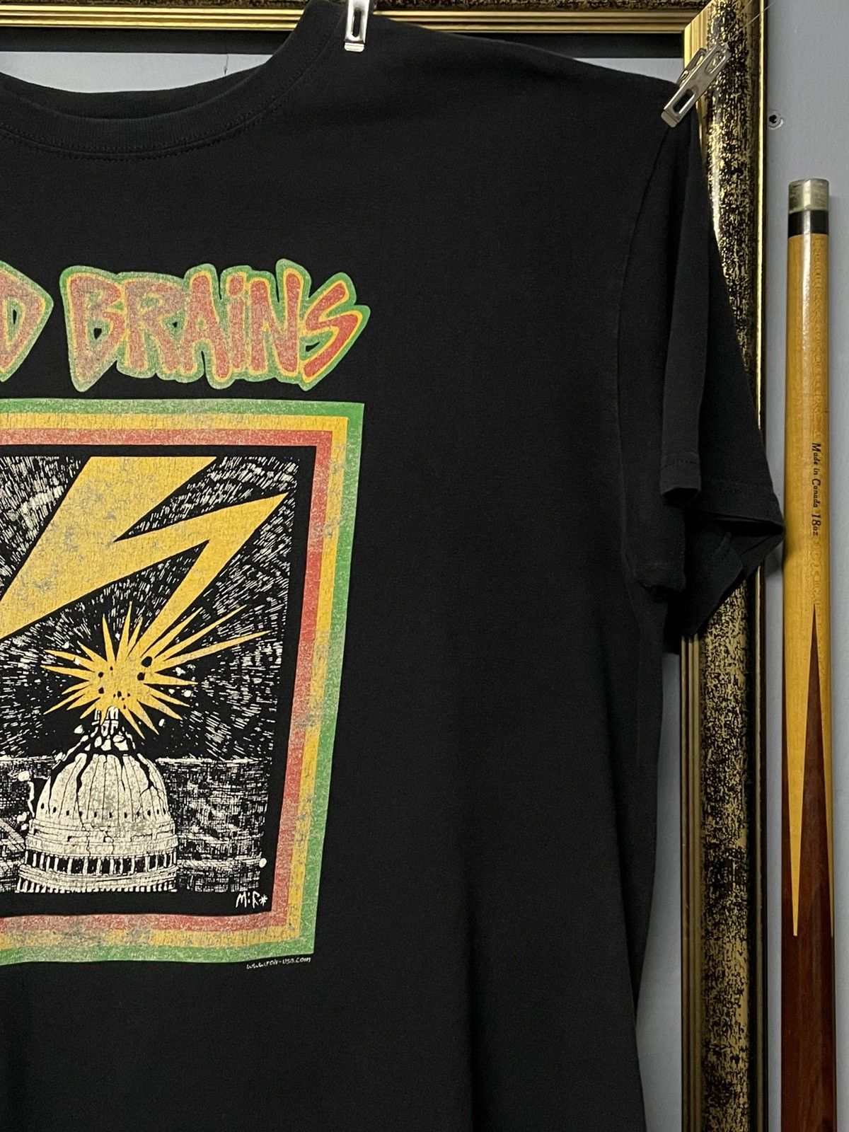 Band Tees Vintage Original Bad Brains American Punk Cover Album Tshirt Size US XL / EU 56 / 4 - 7 Thumbnail