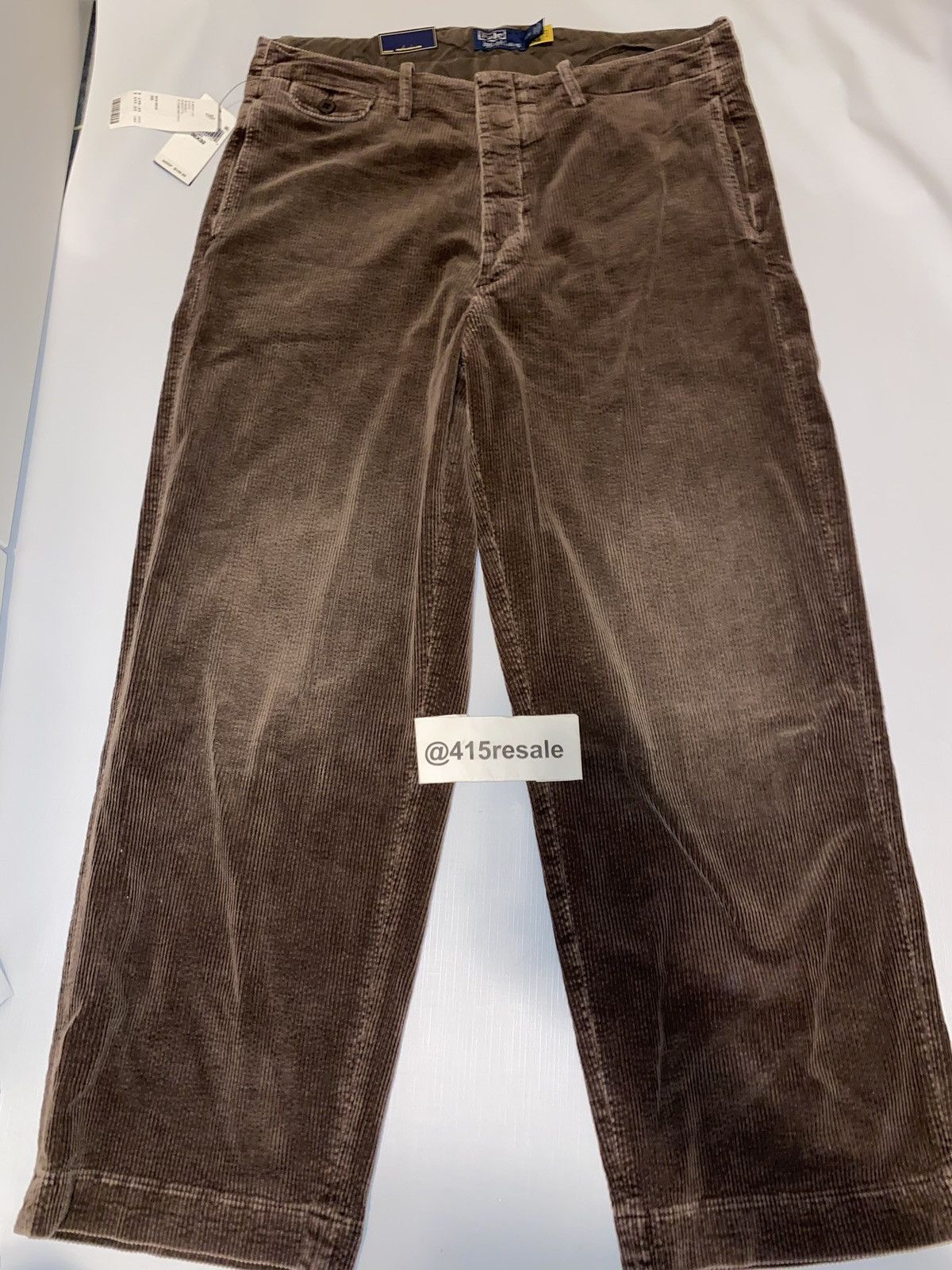 Polo Ralph Lauren Polo Ralph Lauren Stretch Relaxed Fit Corduroy Pant Size US 36 / EU 52 - 7 Thumbnail