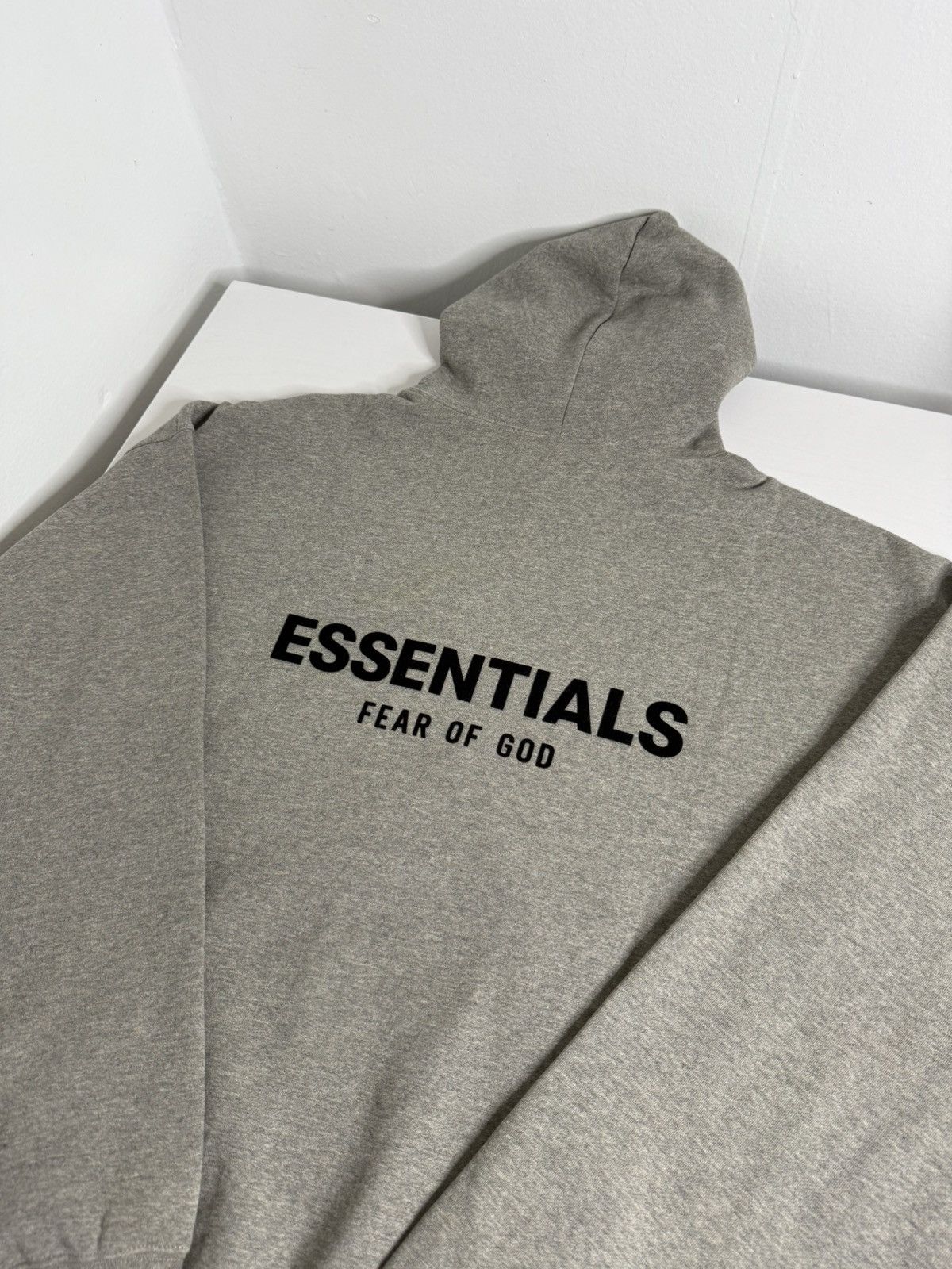 Essentials Essentials Full Logo Hoodie "Heather Grey" (XL) *BRAND NEW* Size US XL / EU 56 / 4 - 2 Thumbnail