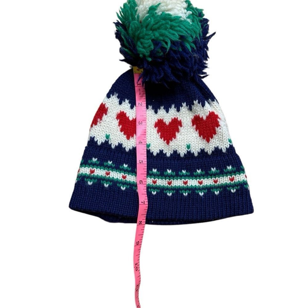 Vintage MCM Vintage Marceau Sports Knot Wool Pom Pom Beanie Skip Cap Size ONE SIZE - 4 Thumbnail