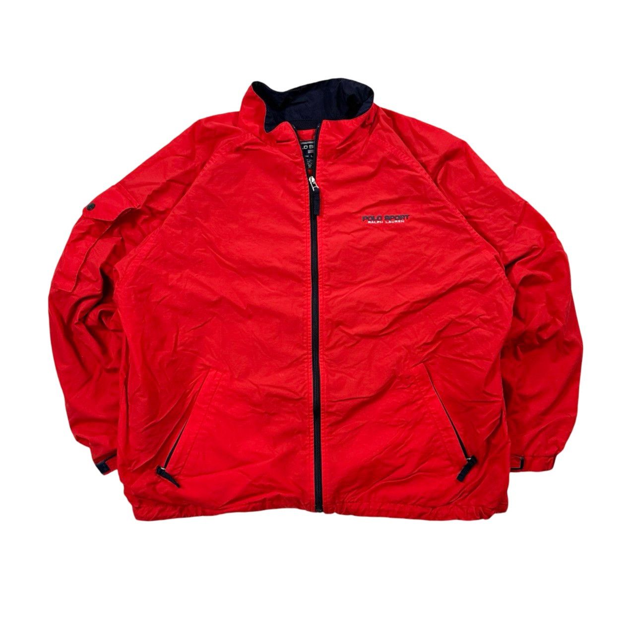 Vintage Vintage 90s Polo Sport Ralph Lauren Zip Up Windbreaker Size US XL / EU 56 / 4 - 1 Thumbnail