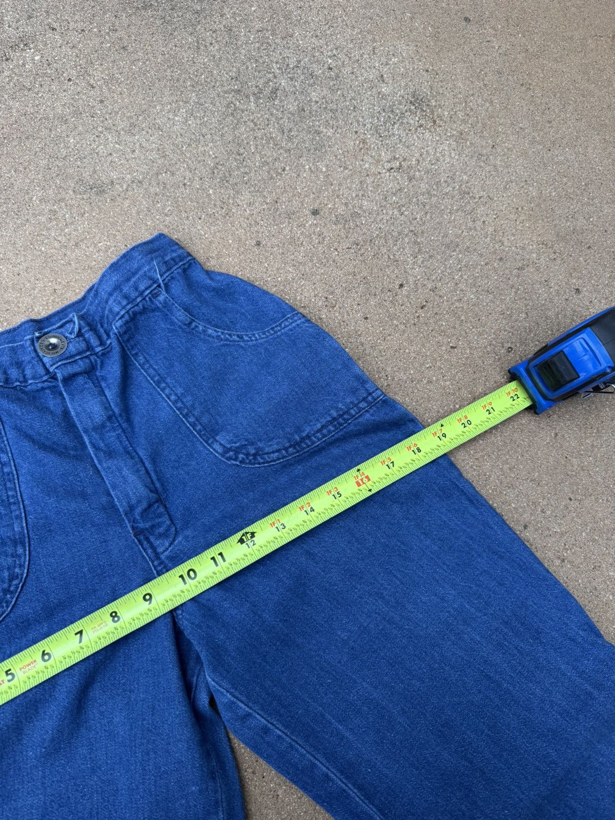 Vintage Vintage 70’s Militaries Equipments Bellbottom Jeans 24x31 Size 24" / US 00 / IT 34 - 10 Thumbnail