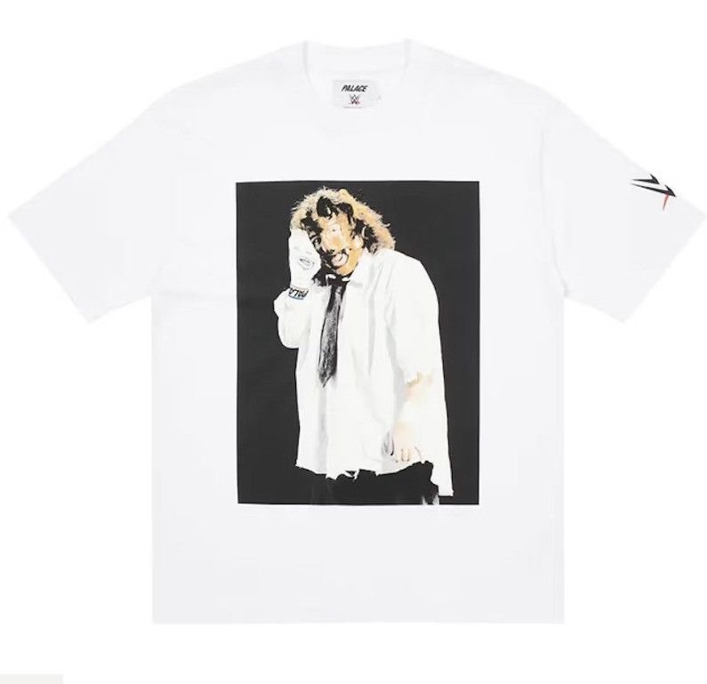 Palace × WWE Palace mankind tee Size US L / EU 52-54 / 3 - 1 Thumbnail
